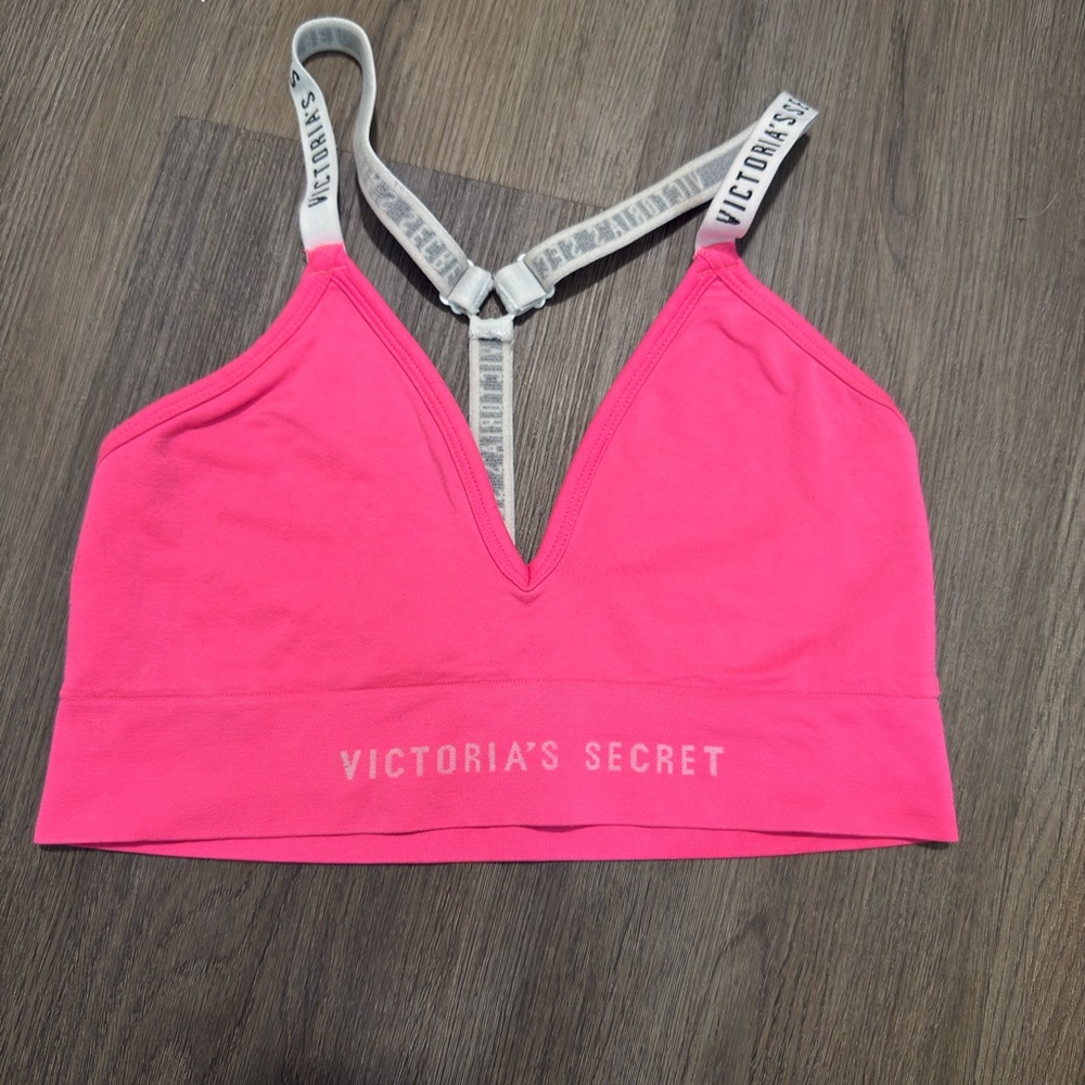 Victoria's Secret Pink Bra with Racerback Design
